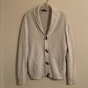 Express Men’s Cardigan Toggle Sweater. Sz L